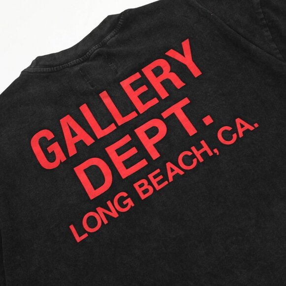 Gallery Dept. High-quality short-sleeved T-shirt with gold-stamping print - Picture 4 of 7